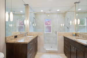 Master bathroom