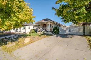 Bungalow-style home with covered porch