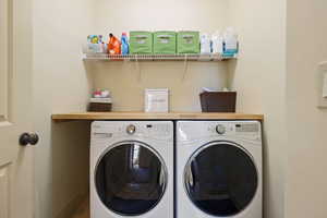 Up Stairs Laundry room