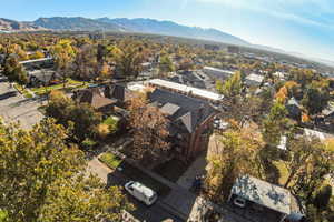 Bird's eye view featuring a mountain view