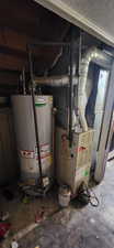 Utilities with gas water heater