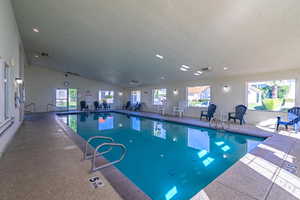 View of indoor  swimming pool