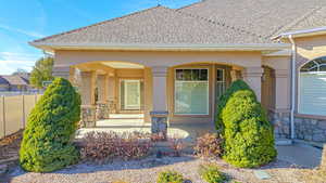 View of entrance to property