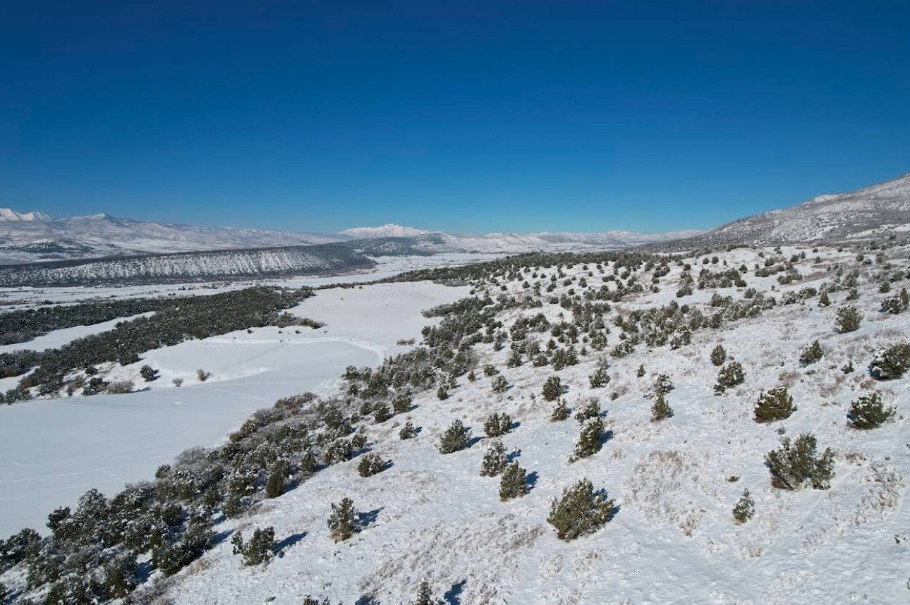 Winter time views of the infamous Stone Quarry in Milburn, UT!