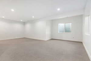 Basement family room