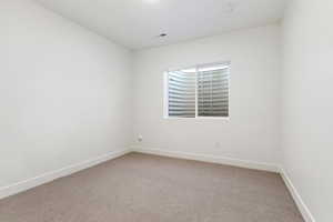 Spare room with carpet