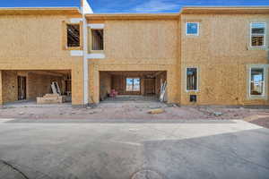 View of rear view of property