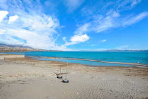 Your own Bear Lake sandy beach