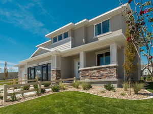 View of rear view of house