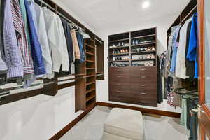 Primary Bedroom walk-in closet