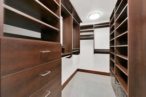 View of walk in closet in Bedroom 2