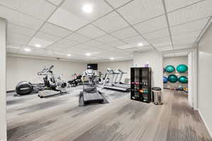 Exercise room in the Common Area