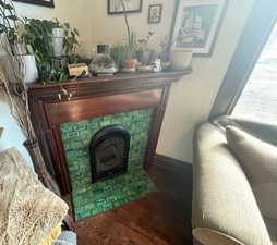 Room details featuring hardwood / wood-style flooring