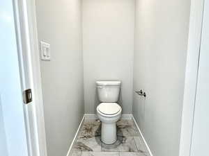 Bathroom with toilet