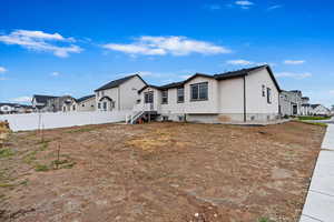 View of back of house