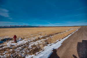 Exterior space featuring a mountain view and a rural view