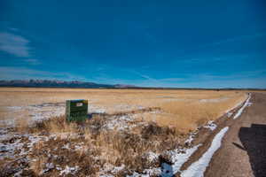 Exterior space with a mountain view and a rural view