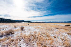 Exterior space with a mountain view and a rural view