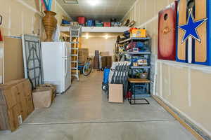 View of storage room