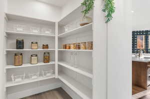 View of pantry