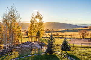 Exterior space featuring a rural view