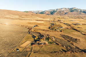 View of mountain feature featuring a rural view