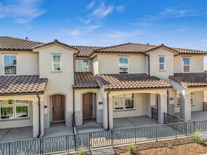 View of mediterranean / spanish house