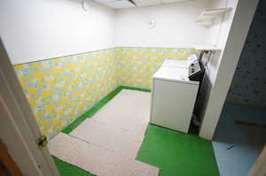 Laundry room featuring washer / dryer