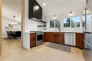 Kitchen to Dining Area