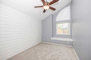 Bedroom 4 with Bench Seating & Shiplap Walls