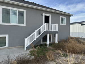 View of entrance to property