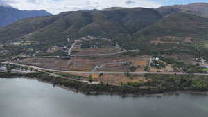 Mountain view with a water view