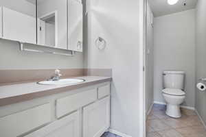 Primary bathroom with shower