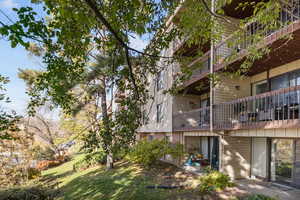 Exterior view of balcony