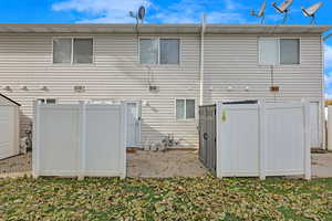 View of back of house