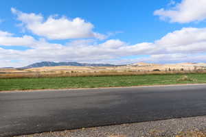 View of mountain feature featuring a rural view