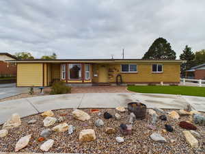 View of ranch-style home