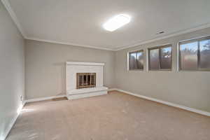 This multi purpose room could be a bedroom, hobby room or additional lounging space