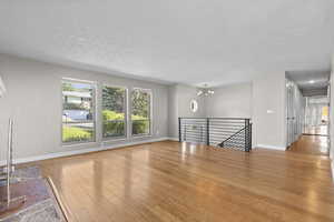 Plenty of natural light and beautiful hardwood floors