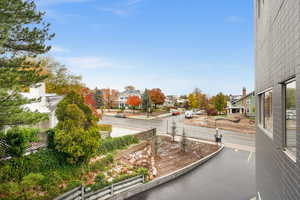 View off east balcony