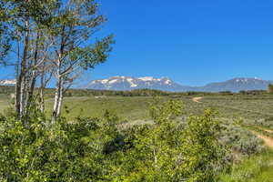 View of mountain feature featuring a rural view