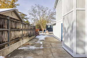 View of patio