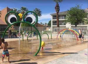 View of Splash Pad