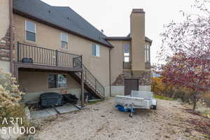 View of back of house