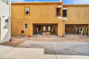 View of rear view of house