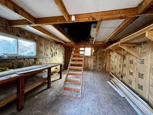 View of basement