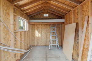 View of storage room