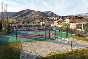 View of home's community featuring a mountain view