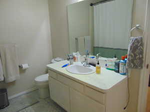 Main level bathroom