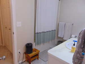 Upstairs bathroom